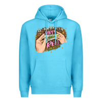 Ocean Blue all the pretty girls roll like this Premium Hoodie - JahusDesignShop