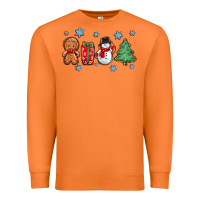 Carrot christmas gingerbread cookies Premium Sweatshirt - Zillion Design Studio