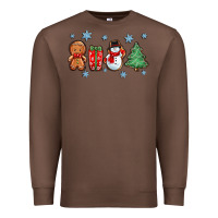 Chestnut christmas gingerbread cookies Premium Sweatshirt - Zillion Design Studio
