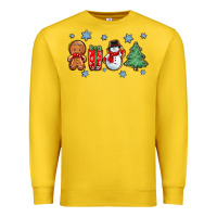Lemon christmas gingerbread cookies Premium Sweatshirt - Zillion Design Studio