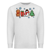 Oatmeal Heather christmas gingerbread cookies Premium Sweatshirt - Zillion Design Studio