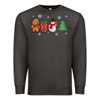 Smoke christmas gingerbread cookies Premium Sweatshirt - Zillion Design Studio