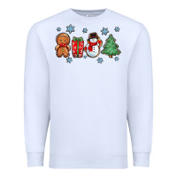 White christmas gingerbread cookies Premium Sweatshirt - Zillion Design Studio