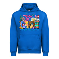 Cobalt easter lvn licensed vocational nurse Urban Hoodie - AdoDesignShop