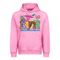 Fuchsia Pink easter lvn licensed vocational nurse Urban Hoodie - AdoDesignShop