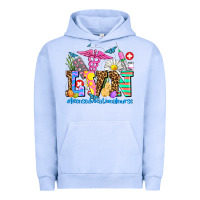 Pigment Grape Ice easter lvn licensed vocational nurse Urban Hoodie - AdoDesignShop