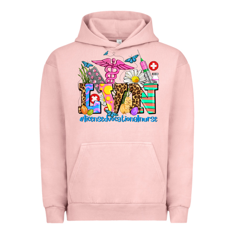 Easter Lvn Licensed Vocational Nurse Urban Hoodie by AdoDesignShop | Teevron