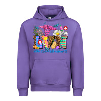 Tulip easter lvn licensed vocational nurse Urban Hoodie - AdoDesignShop