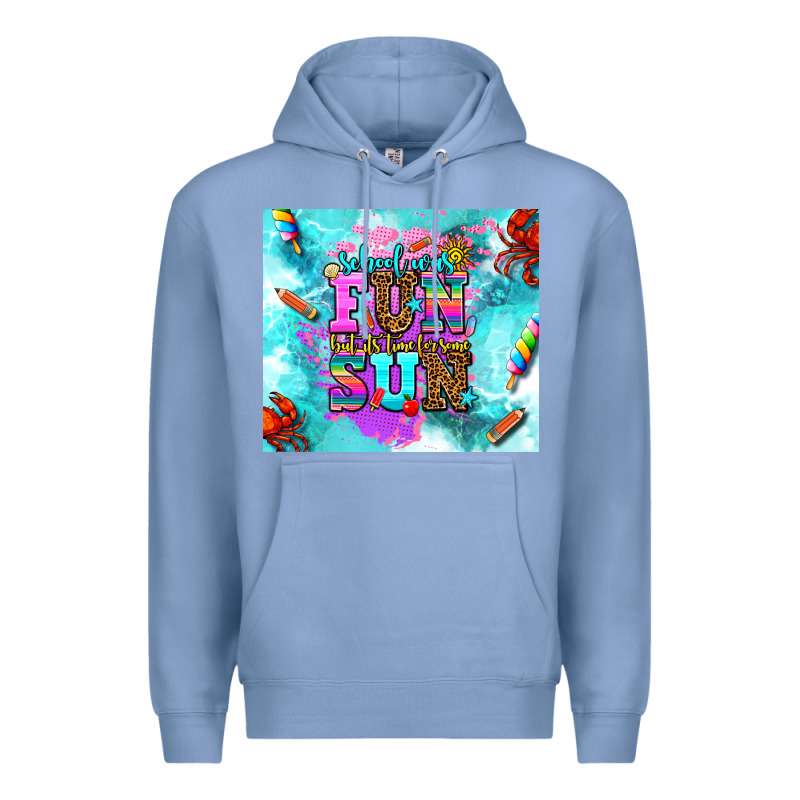 Summer Break And School Premium Hoodie by AdoDesignShop | Teevron