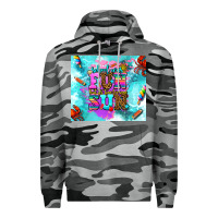 Slate Camo summer break and school Premium Hoodie - AdoDesignShop