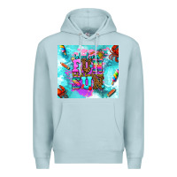 Blue Mist summer break and school Premium Hoodie - AdoDesignShop