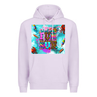Lilac summer break and school Premium Hoodie - AdoDesignShop