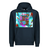 Navy summer break and school Premium Hoodie - AdoDesignShop