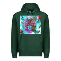 Sports Green summer break and school Premium Hoodie - AdoDesignShop