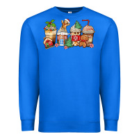True Royal christmas gingerbread coffee cups Premium Sweatshirt - Zillion Design Studio