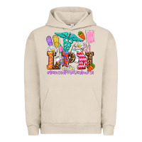 Pigment French Oak easter lpn licensed practical nurse Urban Hoodie - AdoDesignShop