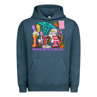 Pigment Midnight Navy easter lpn licensed practical nurse Urban Hoodie - AdoDesignShop