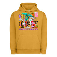 Pigment Peanut Butter easter lpn licensed practical nurse Urban Hoodie - AdoDesignShop