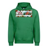 Emerald small town christmas Urban Hoodie - BundleAndBundleShop