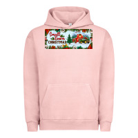 Pigment Salmon small town christmas Urban Hoodie - BundleAndBundleShop