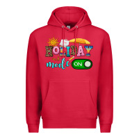Cardinal holiday mode on Premium Hoodie - AdoDesignShop