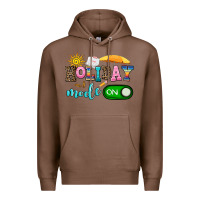 Chestnut holiday mode on Premium Hoodie - AdoDesignShop