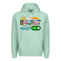 Seafoam holiday mode on Premium Hoodie - AdoDesignShop