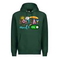 Sports Green holiday mode on Premium Hoodie - AdoDesignShop