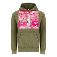 Vintage Olive breast cancer awareness pink Vintage Hoodie - AdoDesignShop