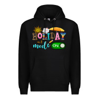 Black holiday mode on Premium Hoodie - AdoDesignShop