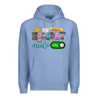 Colony Blue holiday mode on Premium Hoodie - AdoDesignShop
