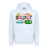 White holiday mode on Premium Hoodie - AdoDesignShop