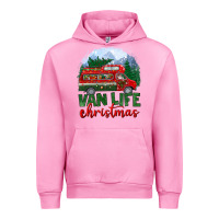 Fuchsia Pink van life christmas Urban Hoodie - BundleAndBundleShop