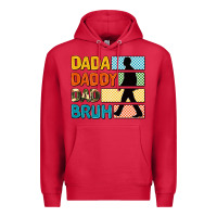 Cardinal dada daddy dad bruh Premium Hoodie - AdoDesignShop