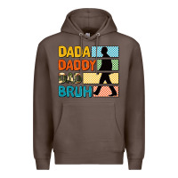 Coffee dada daddy dad bruh Premium Hoodie - AdoDesignShop