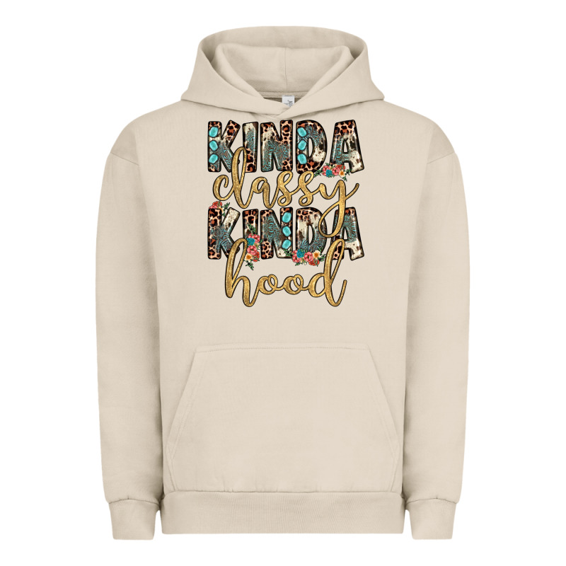 Kinda Classy Kinda Hood Urban Hoodie by JahusDesignShop | Teevron