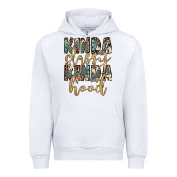 White kinda classy kinda hood Urban Hoodie - JahusDesignShop