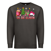 Smoke 'tis the season pink christmas Premium Sweatshirt - Zillion Design Studio