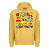Antique Gold autism acceptance Premium Hoodie - JahusDesignShop