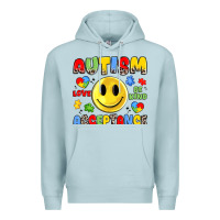 Blue Mist autism acceptance Premium Hoodie - JahusDesignShop