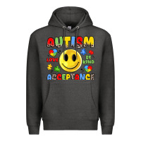 Charcoal Heather autism acceptance Premium Hoodie - JahusDesignShop