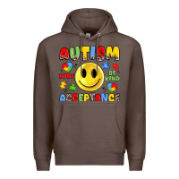 Coffee autism acceptance Premium Hoodie - JahusDesignShop