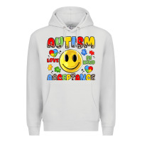 Dove Grey autism acceptance Premium Hoodie - JahusDesignShop