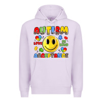 Lilac autism acceptance Premium Hoodie - JahusDesignShop