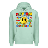 Seafoam autism acceptance Premium Hoodie - JahusDesignShop
