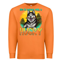 Carrot life is better with a husky Premium Sweatshirt - texasbilliewilder