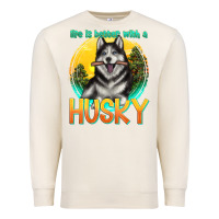 Sandshell life is better with a husky Premium Sweatshirt - texasbilliewilder
