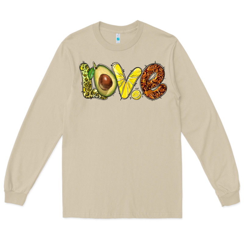 Love Avocado Long Sleeve Tee by BarkalooDesign | Teevron