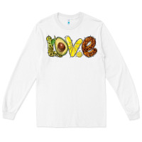 White love avocado Long Sleeve Tee - BarkalooDesign