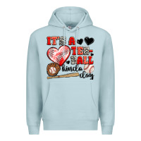 Blue Mist it's a tee ball kinda day Premium Hoodie - JahusDesignShop